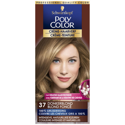 Schwarzkopf Poly color haarverf donkerblond 37