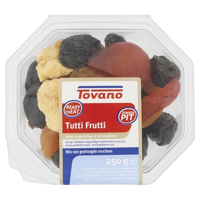 Qualino tutti frutti gedroogd