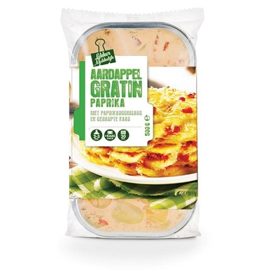 aardappel gratin paprika