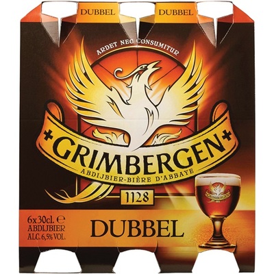 Grimbergen Dubbel Speciaalbier Fles 6X30 Cl