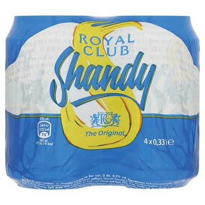 Royal Club Frisdrank Shandy