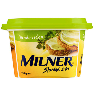 Milner Slankie smeerkaas tuinkruiden 20+