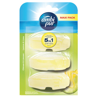 Ambi Pur Toiletblok lemon-lime navulling