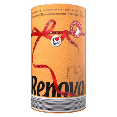 Renova Keukenpapier oranje