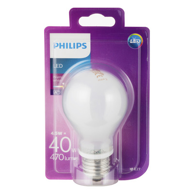 Philips Led warm white E27 40W 470 lumen