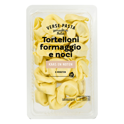 Huismerk Verse tortelloni formaggio e noci