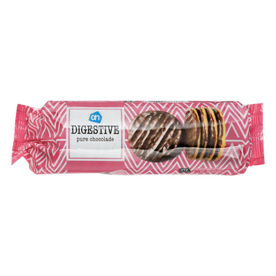 Huismerk Chocolade tarwe biscuit puur