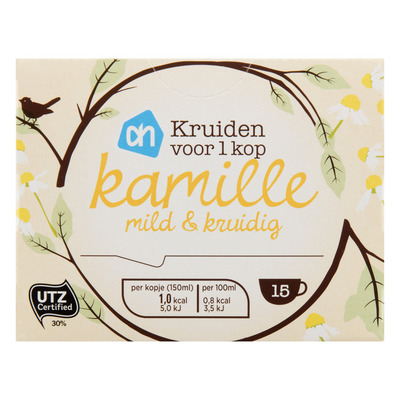 Huismerk Kamille thee 1-kops