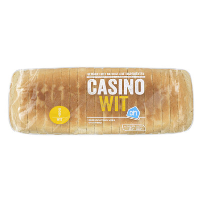 Huismerk Casino wit heel