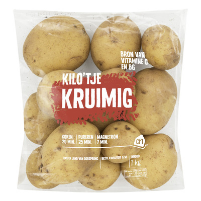 Huismerk Kruimige Aardappelen