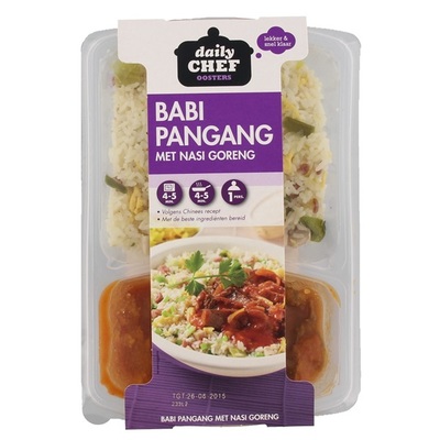 Huismerk Nasi Goreng Met Babi Pangang