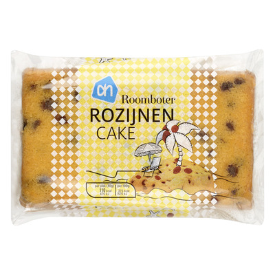 Huismerk Roomboter rozijnencake