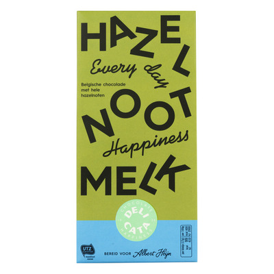 Huismerk Reep hazelnoot-melk