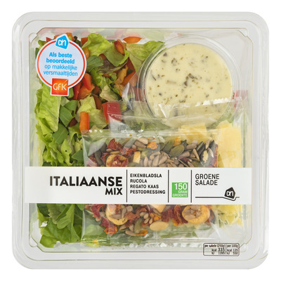 Huismerk Groene salade Italiaanse mix