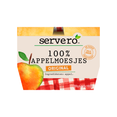 Servero 100% Appelmoesjes Original