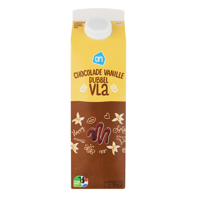 Huismerk Dubbelvla chocolade-vanille