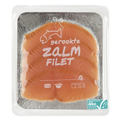 Huismerk Gerookte zalmfilet