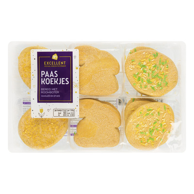 Huismerk Paaskoekjes haasjes en eitjes