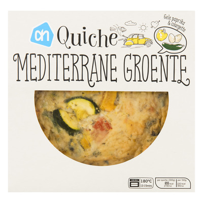 AH Quiche Mediterrane groente