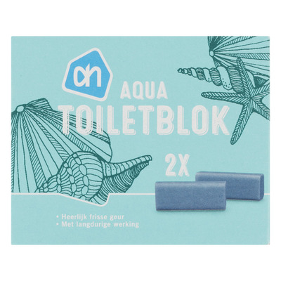 Huismerk Toiletblok aqua navul