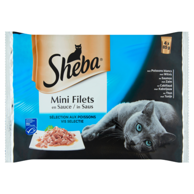 Sheba Mini filet in saus visselectie