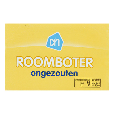 Huismerk Roomboter ongezouten