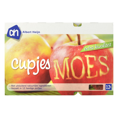 Huismerk Appelmoes bekertjes
