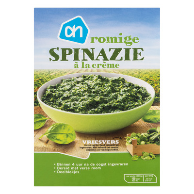 Huismerk Spinazie à la crème