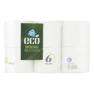 Huismerk Ecologisch toiletpapier 3-laags