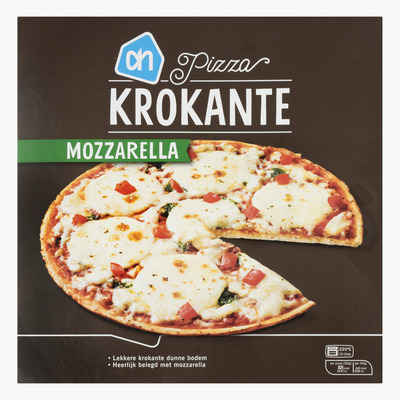 Huismerk Krokante pizza mozzarella