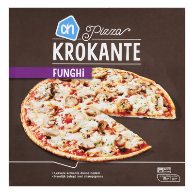 Huismerk Krokante pizza funghi