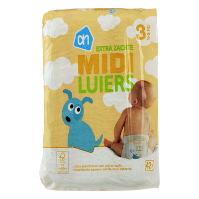 Huismerk Luiers midi 3