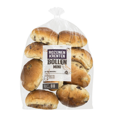 Huismerk Zaanse mini krentenbolletjes