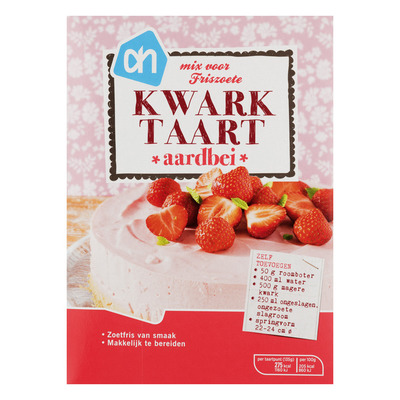 Huismerk Mix voor kwarktaart aardbeien
