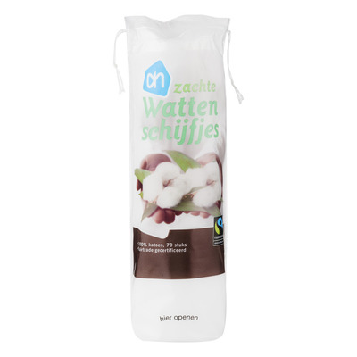 Huismerk Fairtrade wattenschijfjes