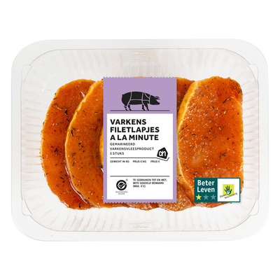 AH Filetlapjes à la minute gemarineerd