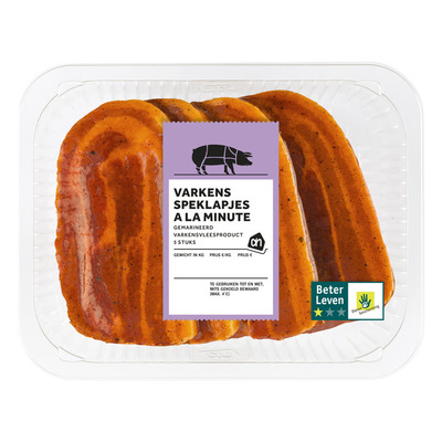 AH Speklap à la minute tandoori