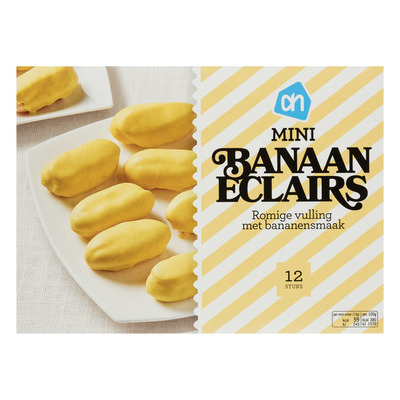 Huismerk Mini banaan eclairs