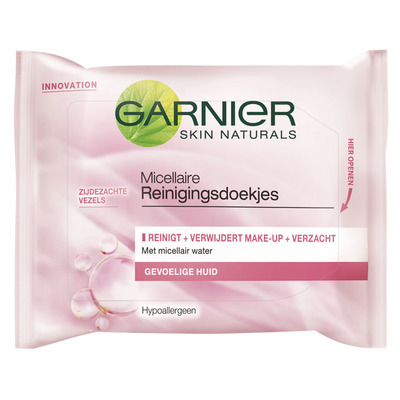 Garnier Skin naturals wipes ultra soft micellair