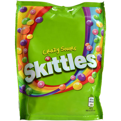 Skittles Crazy sours stazak