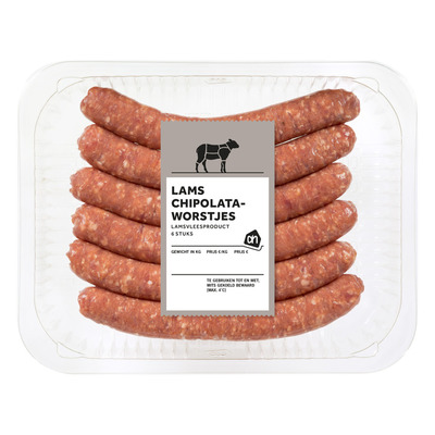 AH Lams chipolata worstjes