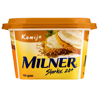 Milner Slankie smeerkaas komijn 20+