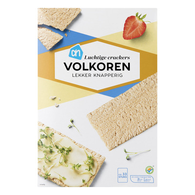 Huismerk Luchtige crackers volkoren