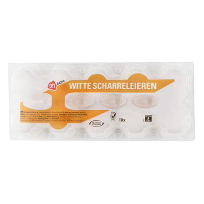 Huismerk Witte scharreleieren