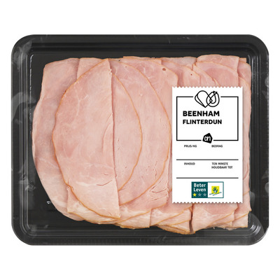 AH Flinterdunne gegrilde beenham