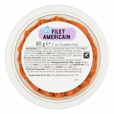 Huismerk Filet americain naturel