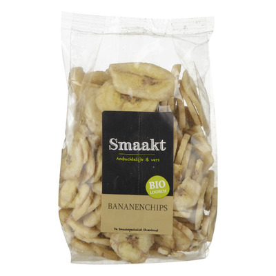 Smaakt Bananenchips biologisch