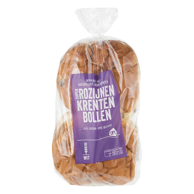 AH Super krenten-rozijnen bollen