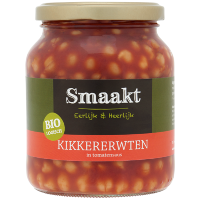 Smaakt Kikkererwten in saus