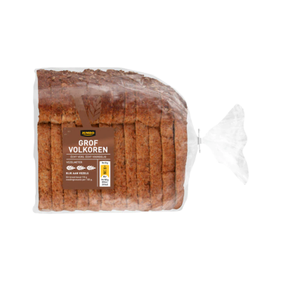 Huismerk Grof Volkorenbrood Half
